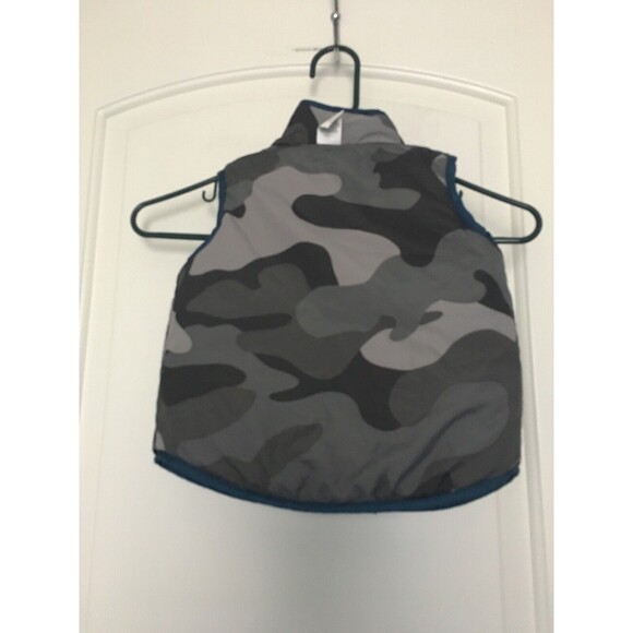 Oshkosh B'Gosh Puffer Vest Reversible Baby Boy Size 18 Months Multicolor - Picture 12 of 12
